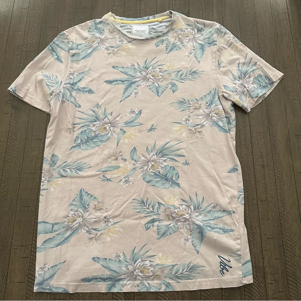 Pink Floral Boy’s Tee